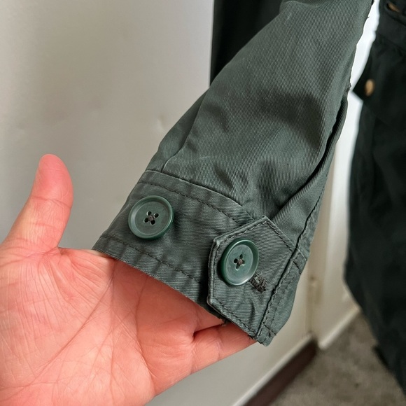 JCREW Womand Green Dark Jacket - Picture 14 of 16